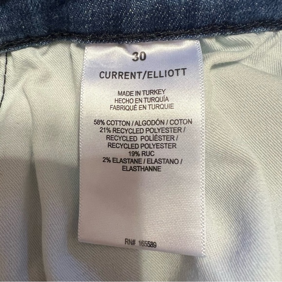 C/E by Current Elliott High Rise Flare Jeans Sz 30 - Picture 9 of 15